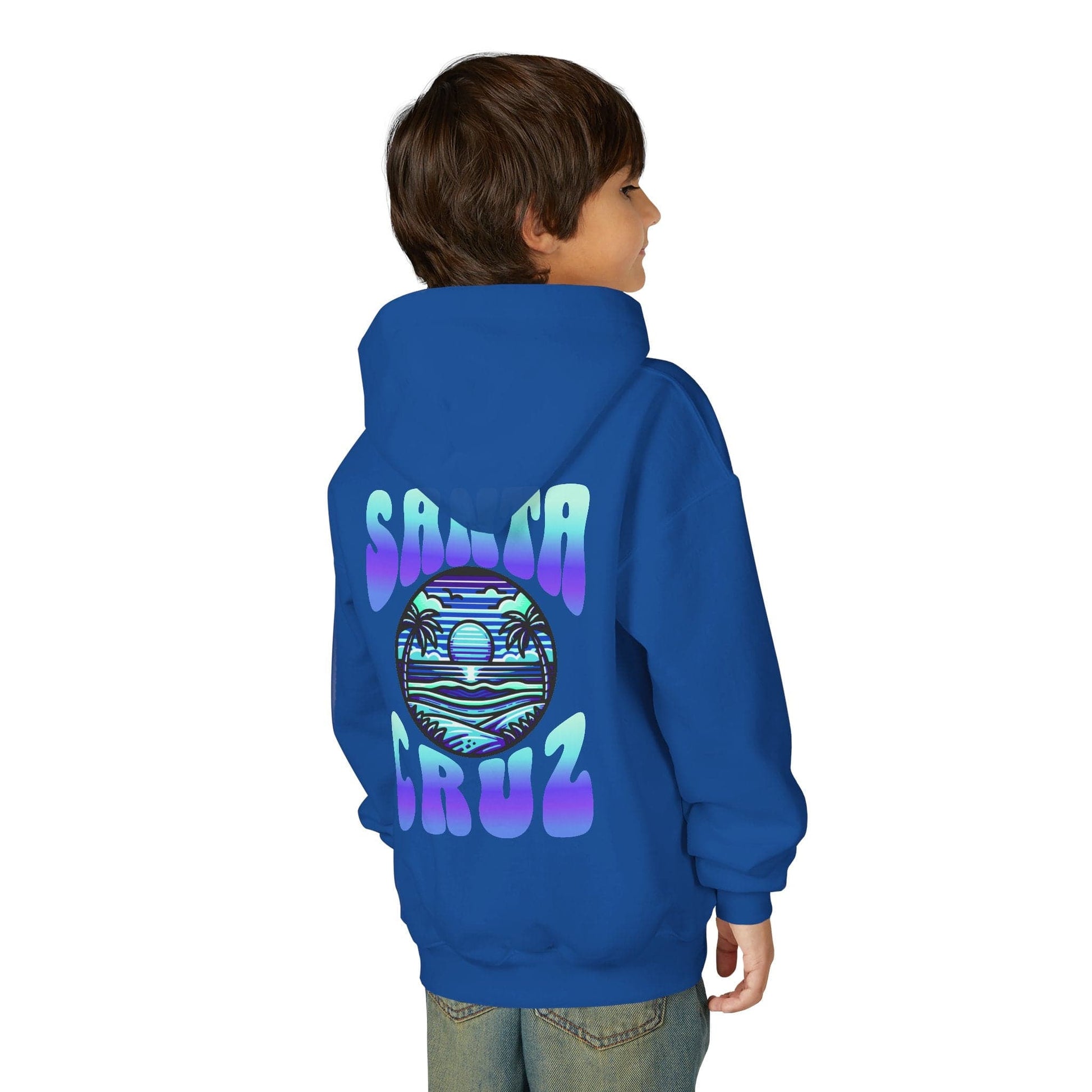 Printify Kids clothes Youth Hooded Sweatshirt