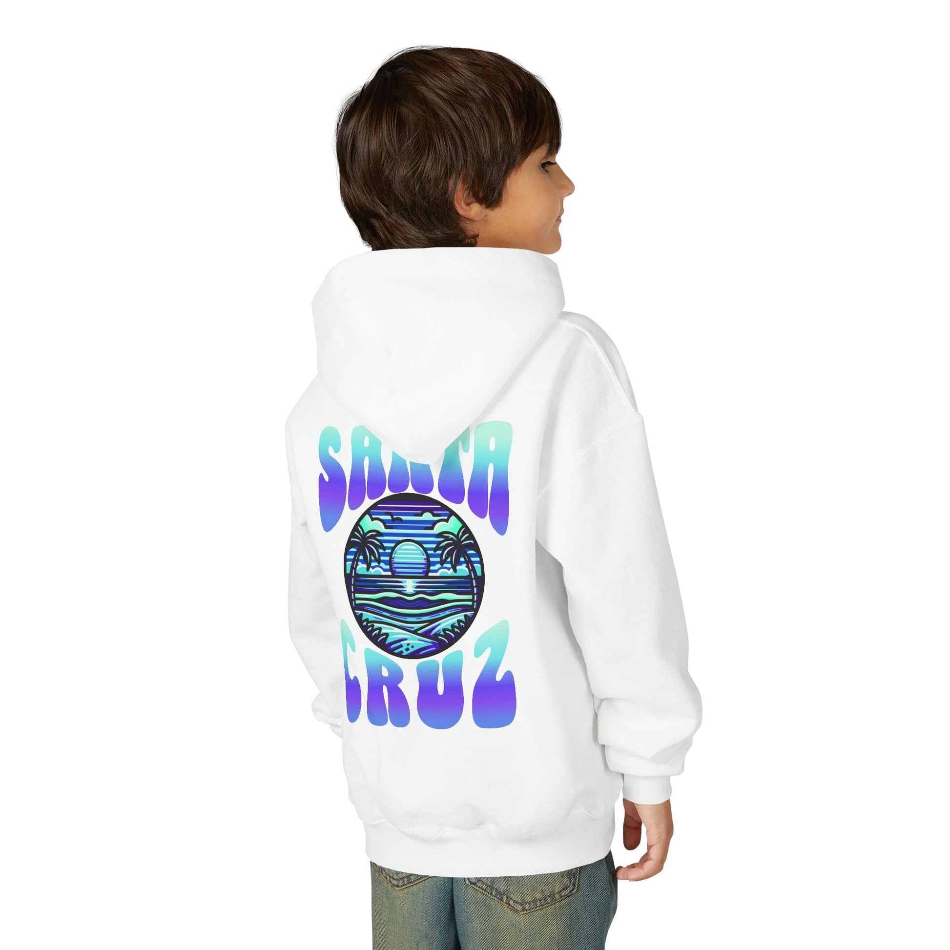 Printify Kids clothes Youth Hooded Sweatshirt