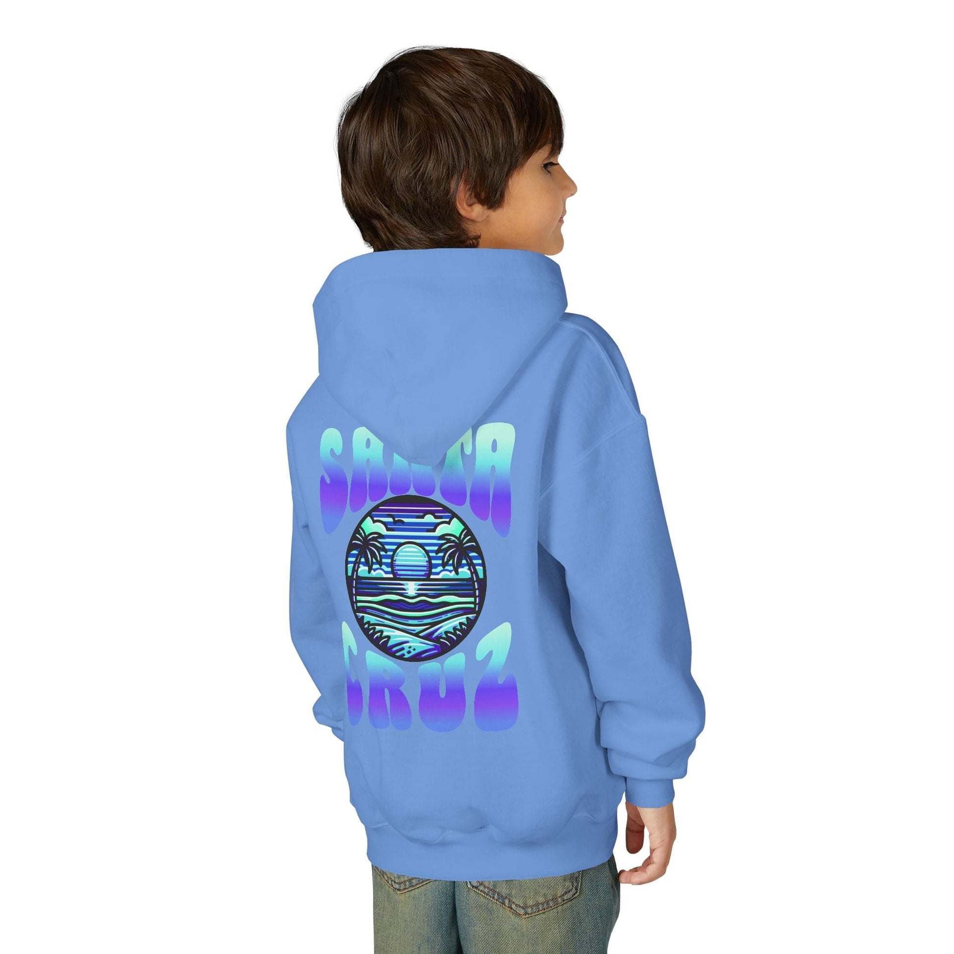 Printify Kids clothes Youth Hooded Sweatshirt