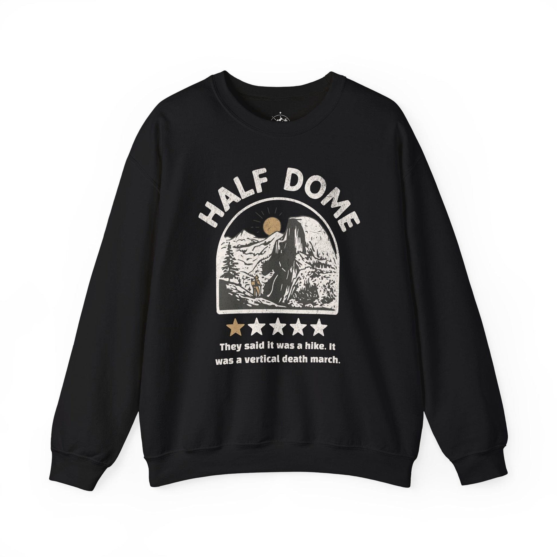 Printify Sweatshirt Black / S Half Dome 1 Star Review