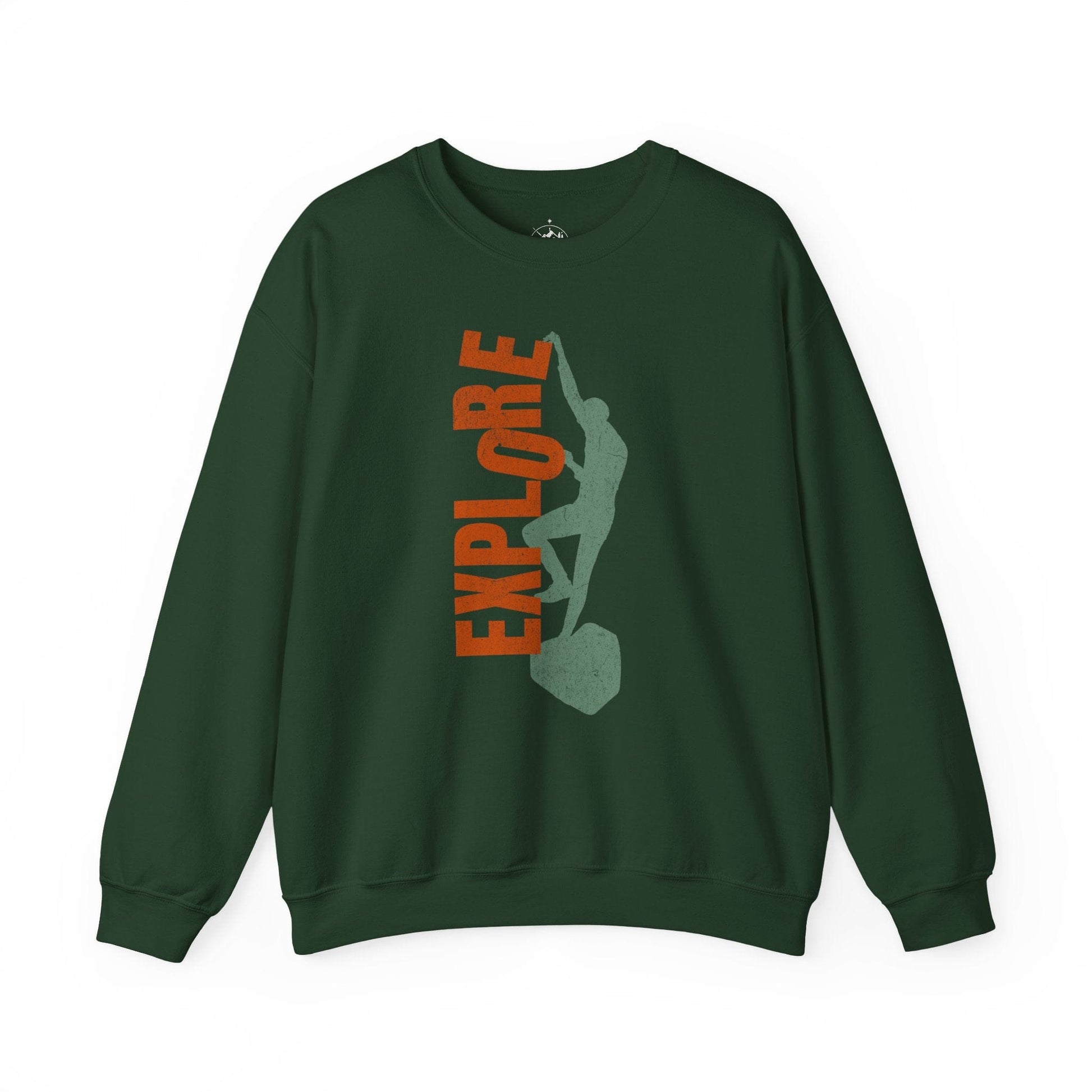Printify Sweatshirt Forest Green / S Explore