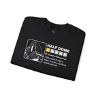 Printify Sweatshirt Half Dome Yelp Death March