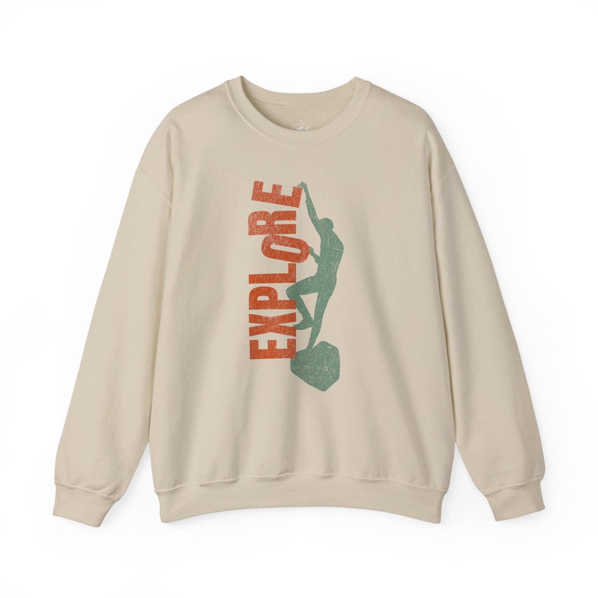 Printify Sweatshirt Sand / S Explore