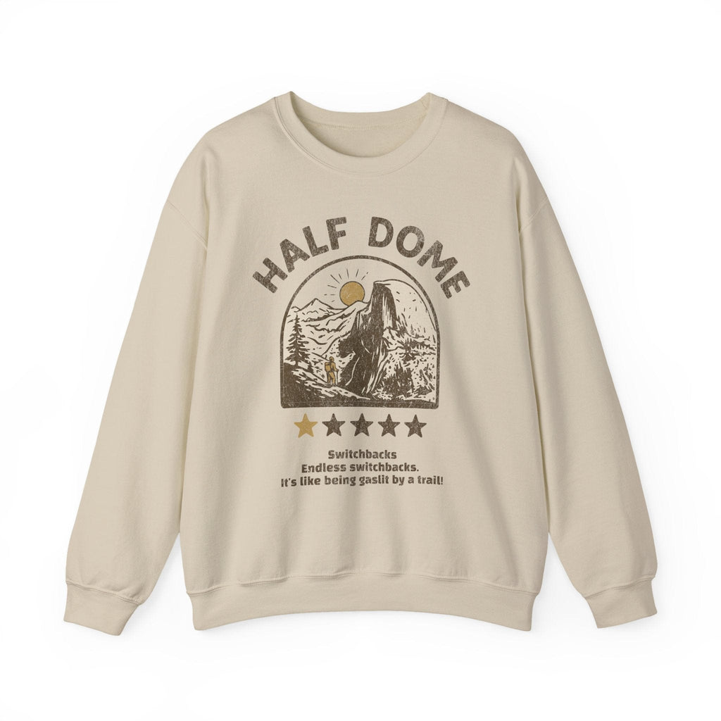 Printify Sweatshirt Sand / S Half dome 1 Star