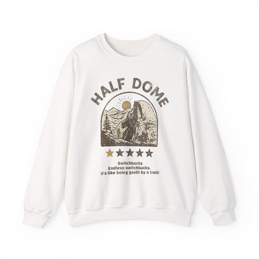 Printify Sweatshirt White / S Half dome 1 Star
