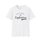 Printify T-Shirt 40 Years Exploring