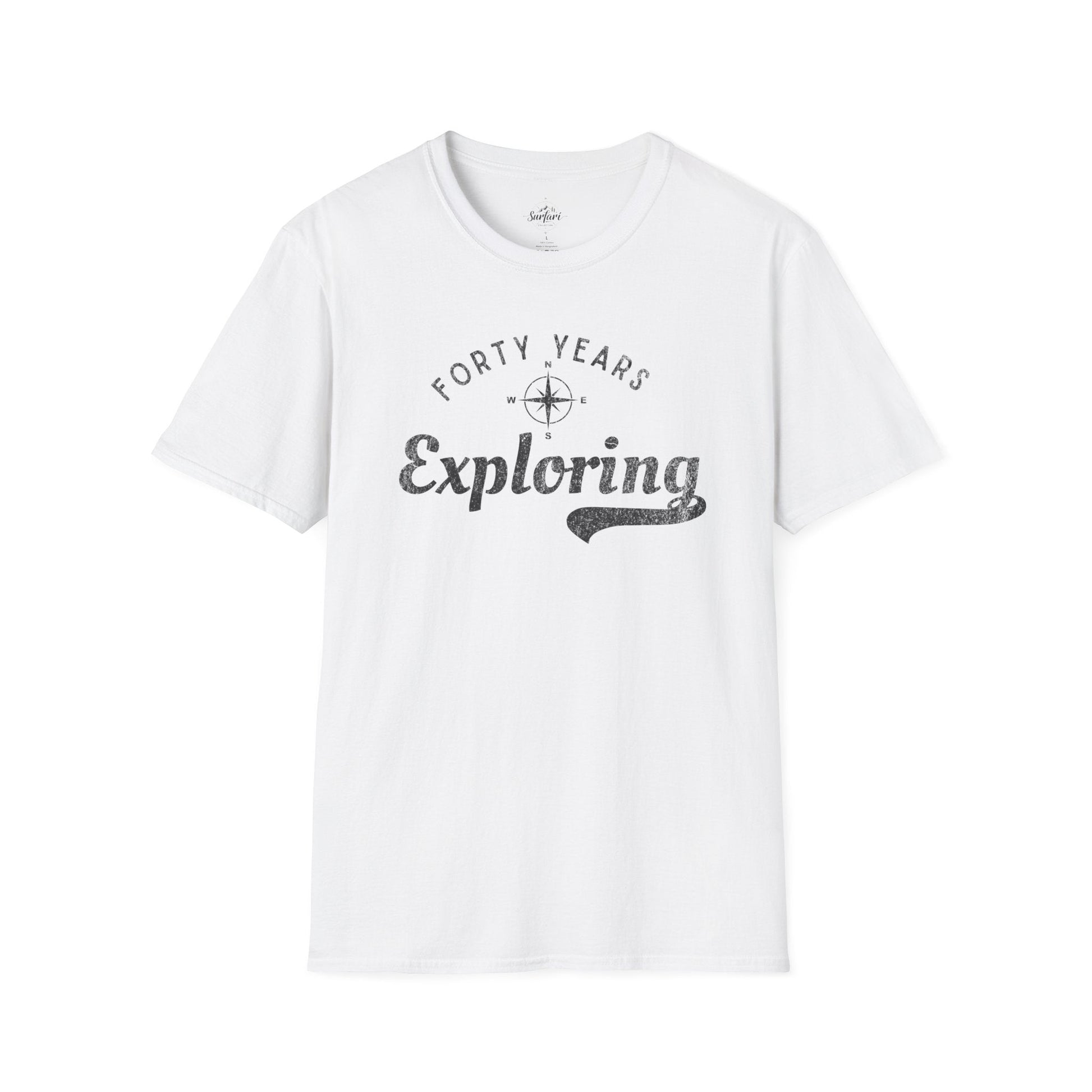 Printify T-Shirt 40 Years Exploring