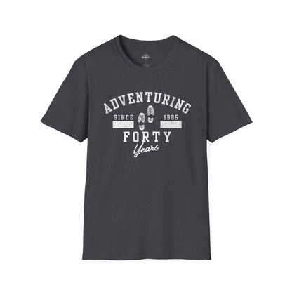 Printify T-Shirt Adventuring Since 1985