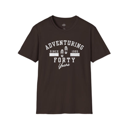 Printify T-Shirt Adventuring Since 1985