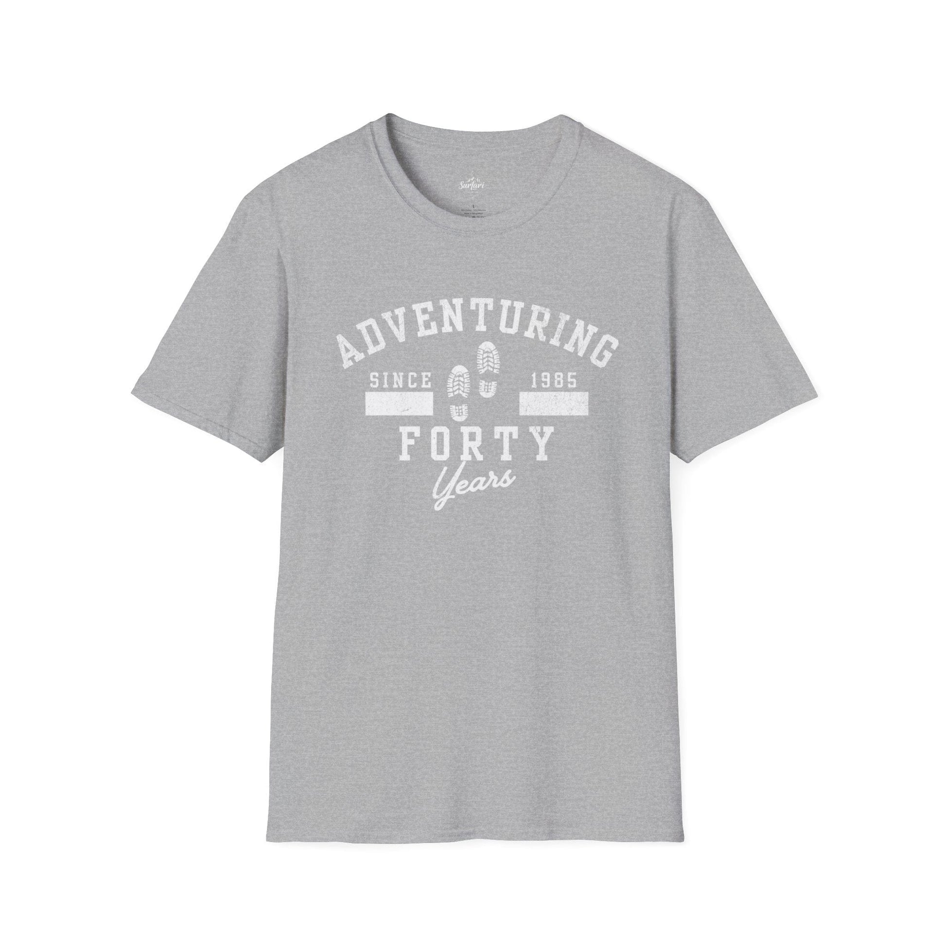 Printify T-Shirt Adventuring Since 1985