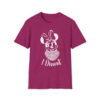 Printify T-Shirt Antique Heliconia / S I Dissent T‑Shirt — Feminist Minnie Mouse Graphic Tee