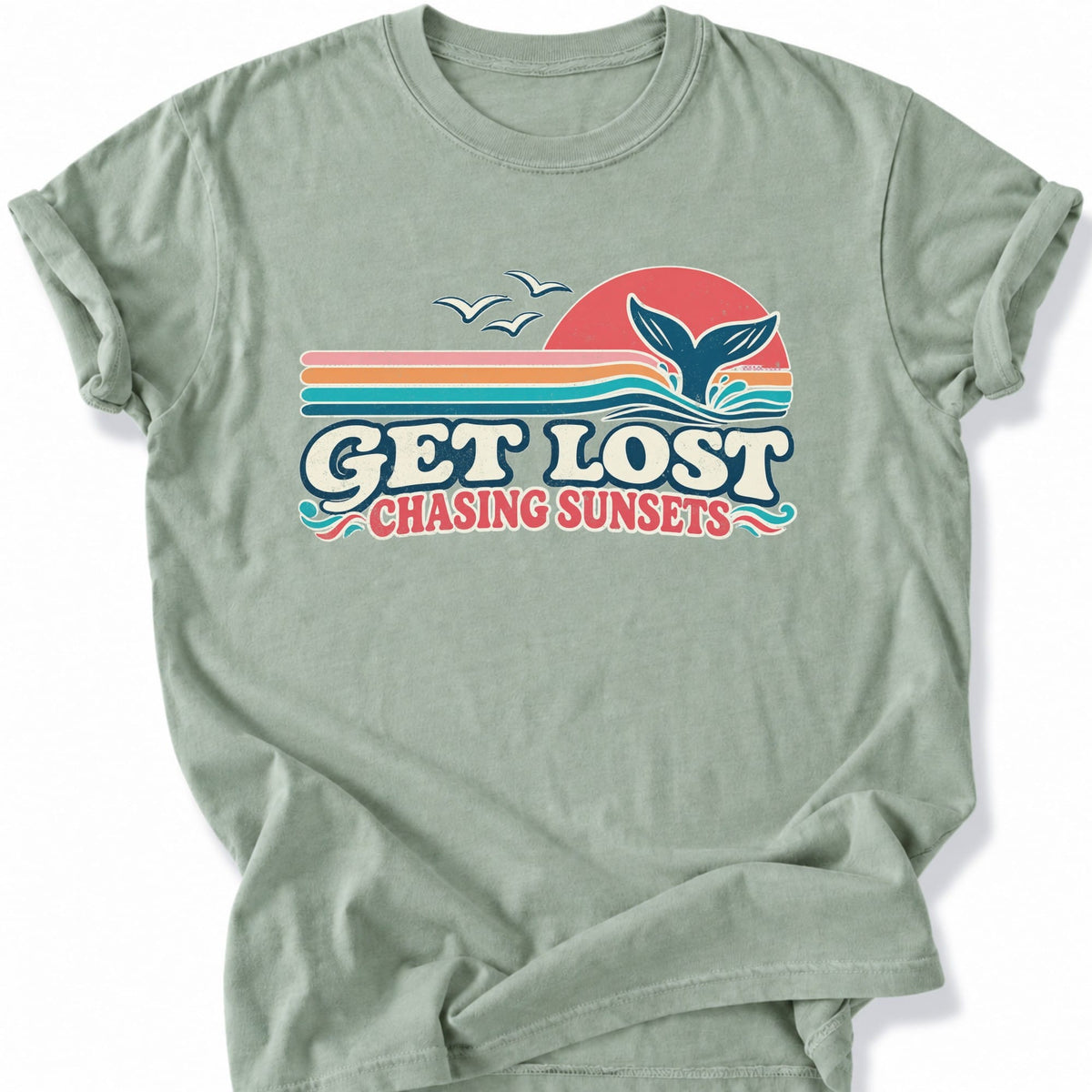 Printify T-Shirt Bay / S Get Lost T-Shirt