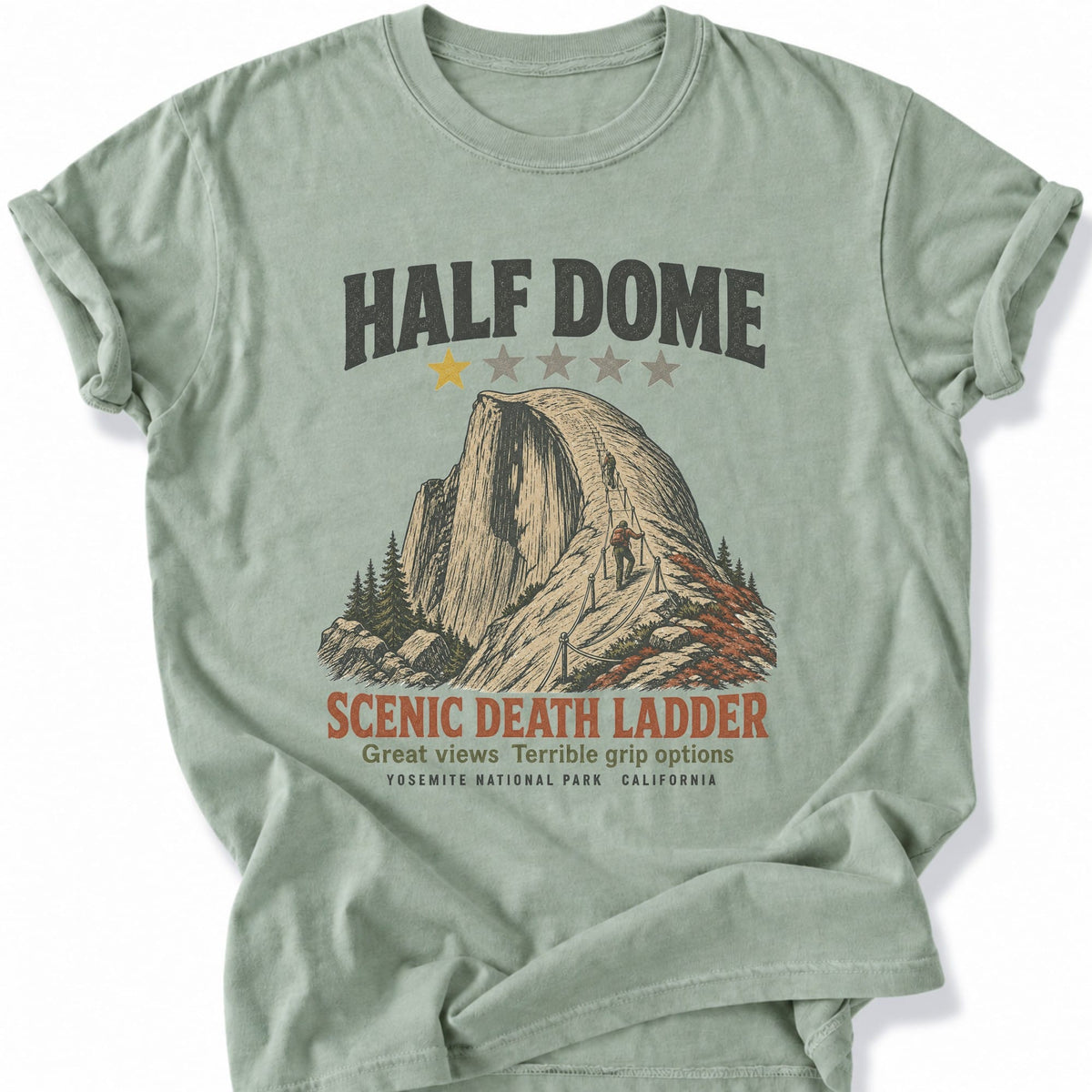 Printify T-Shirt Bay / S Half Dome One Star