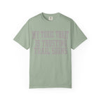 Printify T-Shirt Bay / S Peaks Peckers Bigfoot - Don't Trust Trail Signs