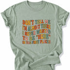Printify T-Shirt Bay / S Peaks Peckers Bigfoot - Don't want to be here