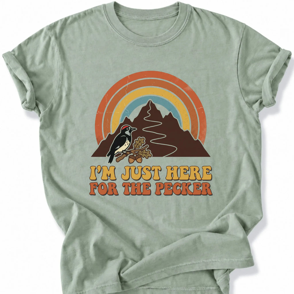 Printify T-Shirt Bay / S Peaks Peckers Bigfoot - Retro Pecker