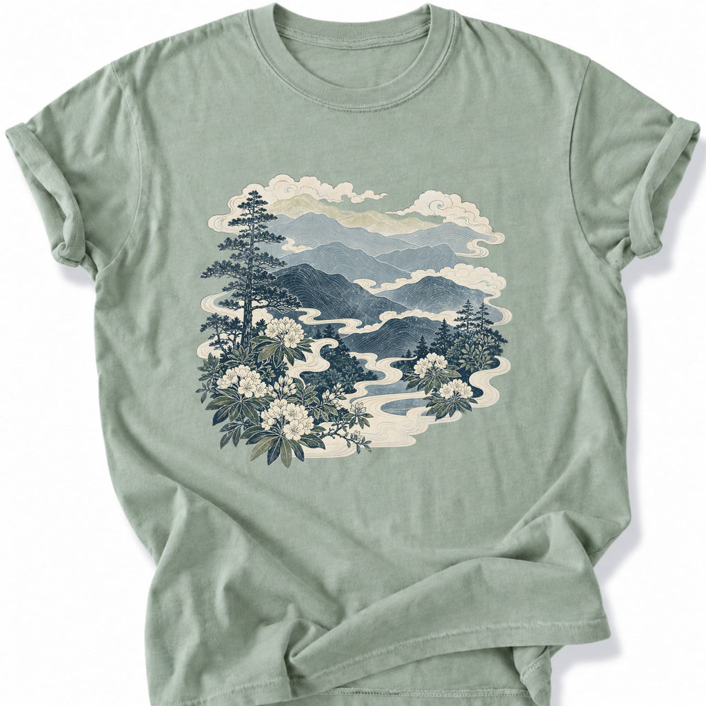 Printify T-Shirt Bay / S Ridge And Bloom T-Shirt