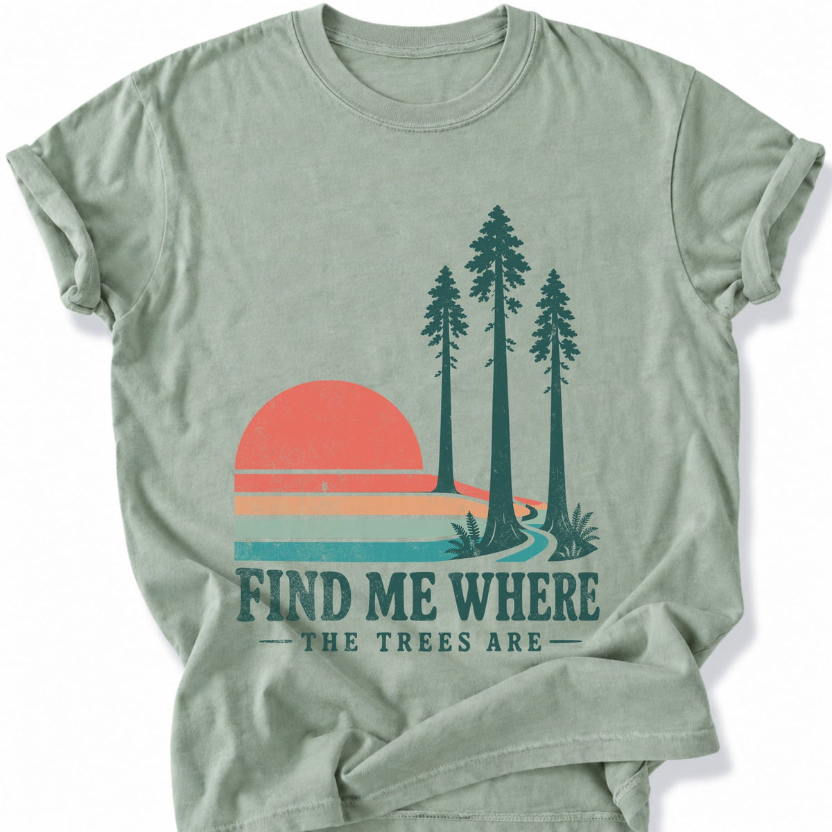 Printify T-Shirt Bay / S Tall Trees Calling T-Shirt