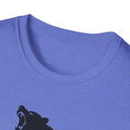 Printify T-Shirt Bear silhouette with text T-Shirt