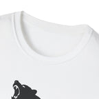 Printify T-Shirt Bear silhouette with text T-Shirt