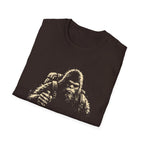 Printify T-Shirt Bigfoot Hiking