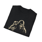Printify T-Shirt Bigfoot Hiking