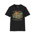 Printify T-Shirt Black / S Camping Crew JOE