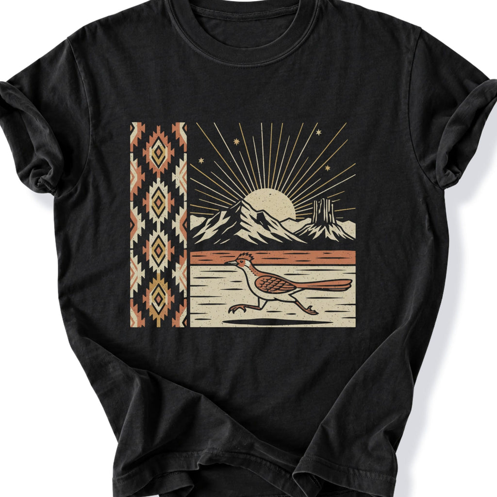 Printify T-Shirt Black / S Desert Runner T-Shirt