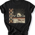 Printify T-Shirt Black / S Desert Runner T-Shirt