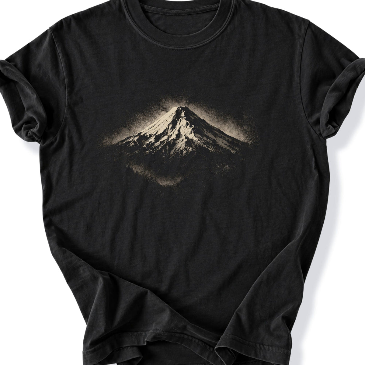 Printify T-Shirt Black / S Gritty Cascades T-Shirt