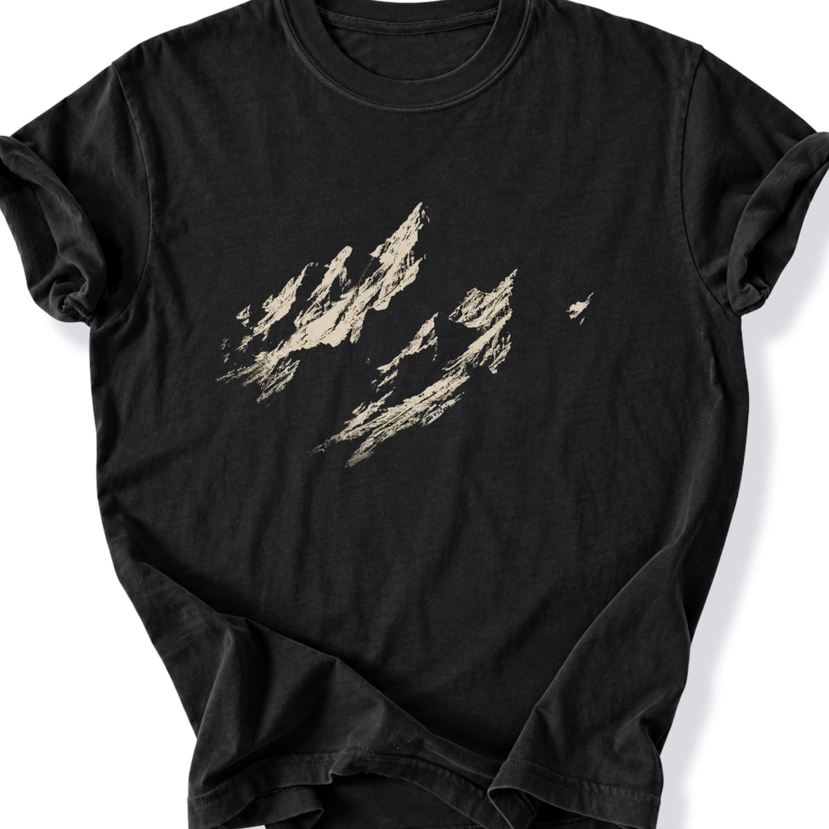 Printify T-Shirt Black / S Gritty Rockies T-Shirt