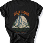 Printify T-Shirt Black / S Half Dome Unnecessary T-Shirt