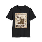 Printify T-Shirt Black / S Hikes i Survive