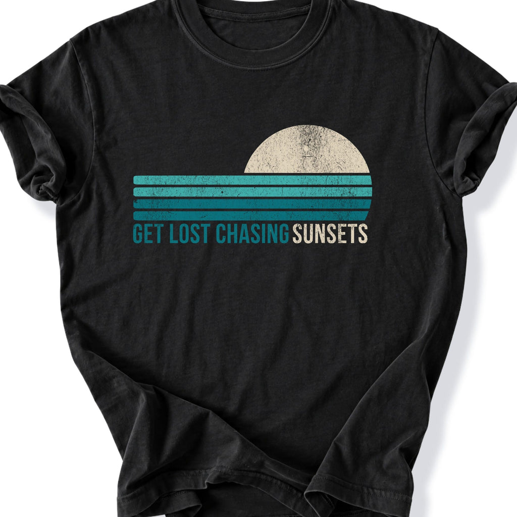 Printify T-Shirt Black / S Lost Horizon T-Shirt