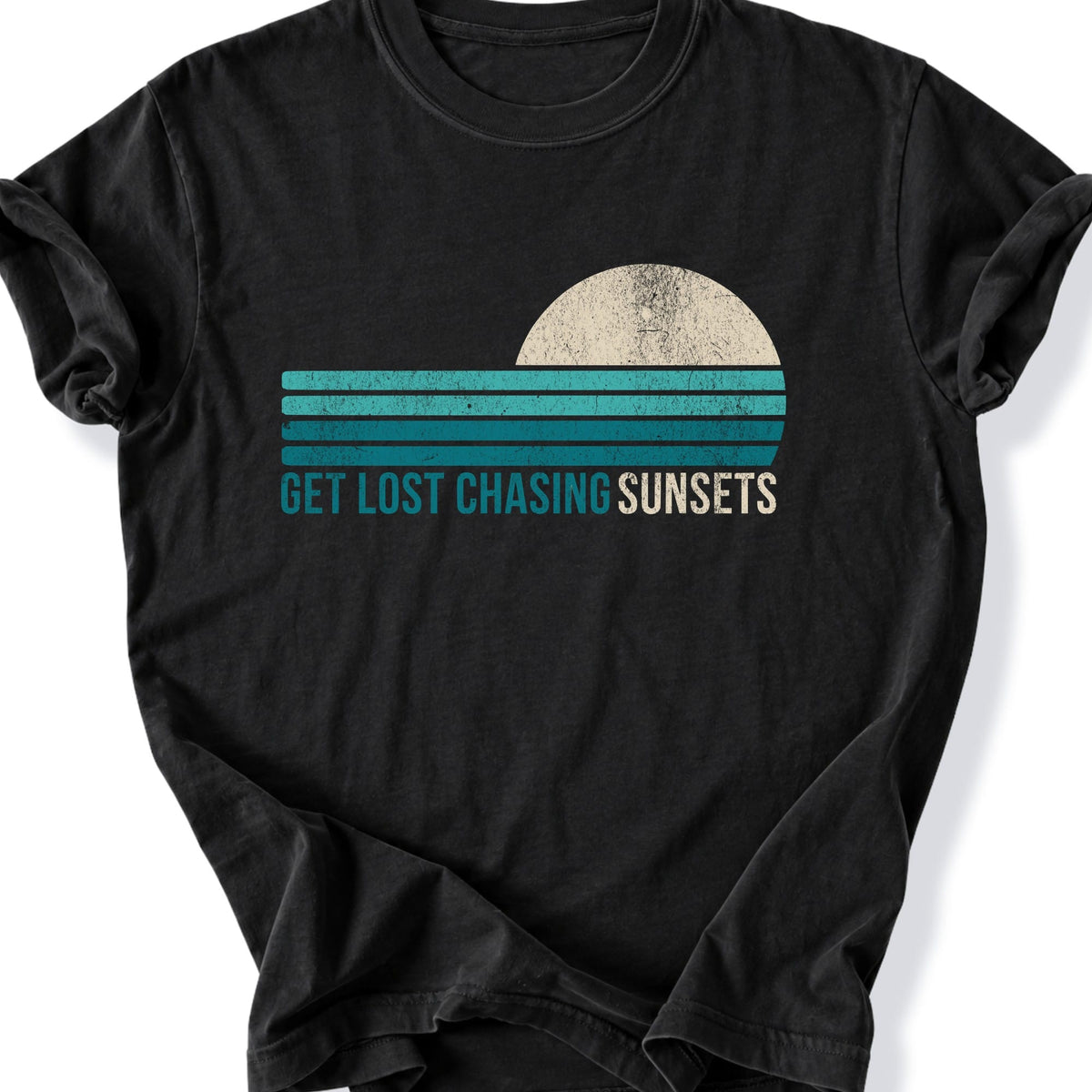 Printify T-Shirt Black / S Lost Horizon T-Shirt