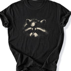 Printify T-Shirt Black / S Nocturnal Observer T-Shirt