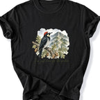 Printify T-Shirt Black / S Peaks Peckers Bigfoot - Pecker watercolor