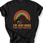 Printify T-Shirt Black / S Peaks Peckers Bigfoot - Retro Pecker