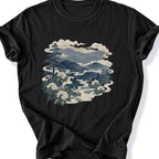 Printify T-Shirt Black / S Ridge And Bloom T-Shirt