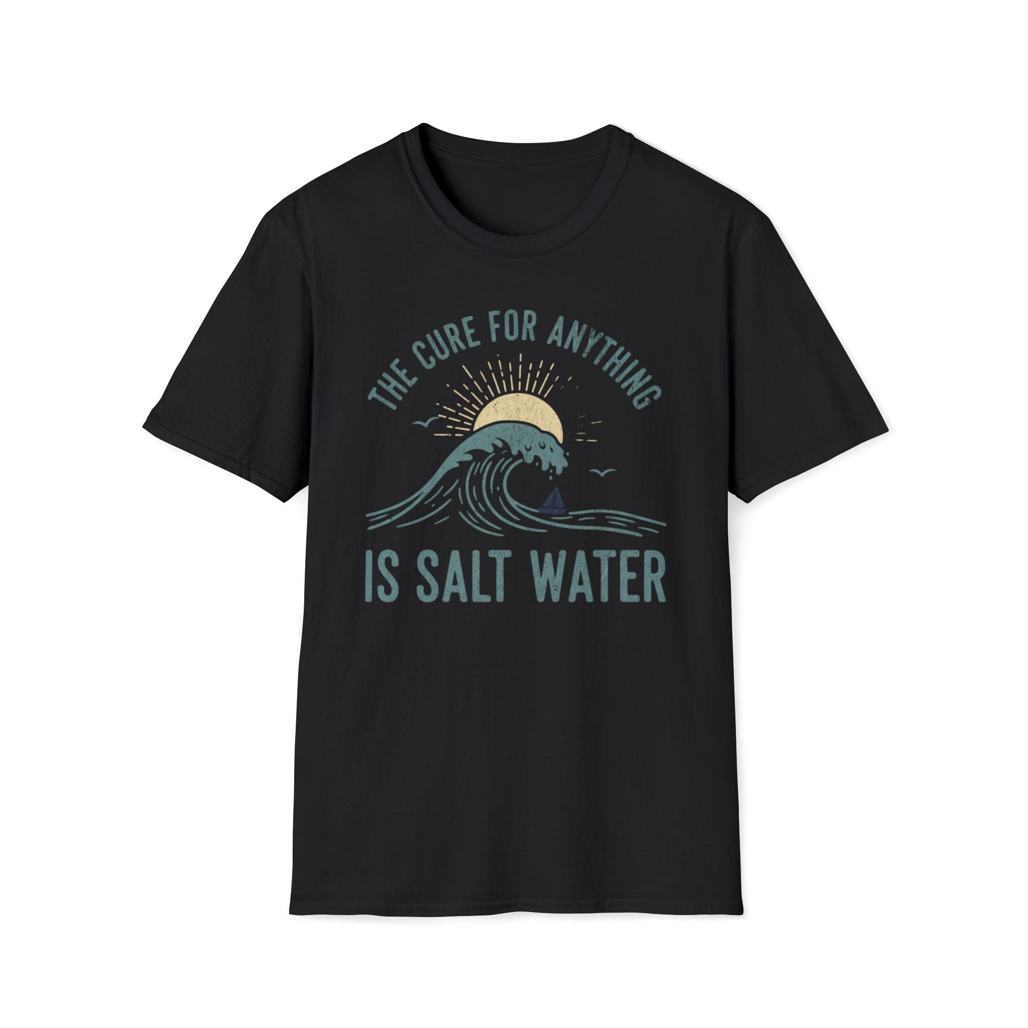 Printify T-Shirt Black / S Salt Water Cure