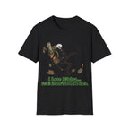 Printify T-Shirt Black / S Skeleton loves hiking