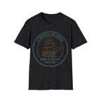 Printify T-Shirt Black / S Smooth Seas