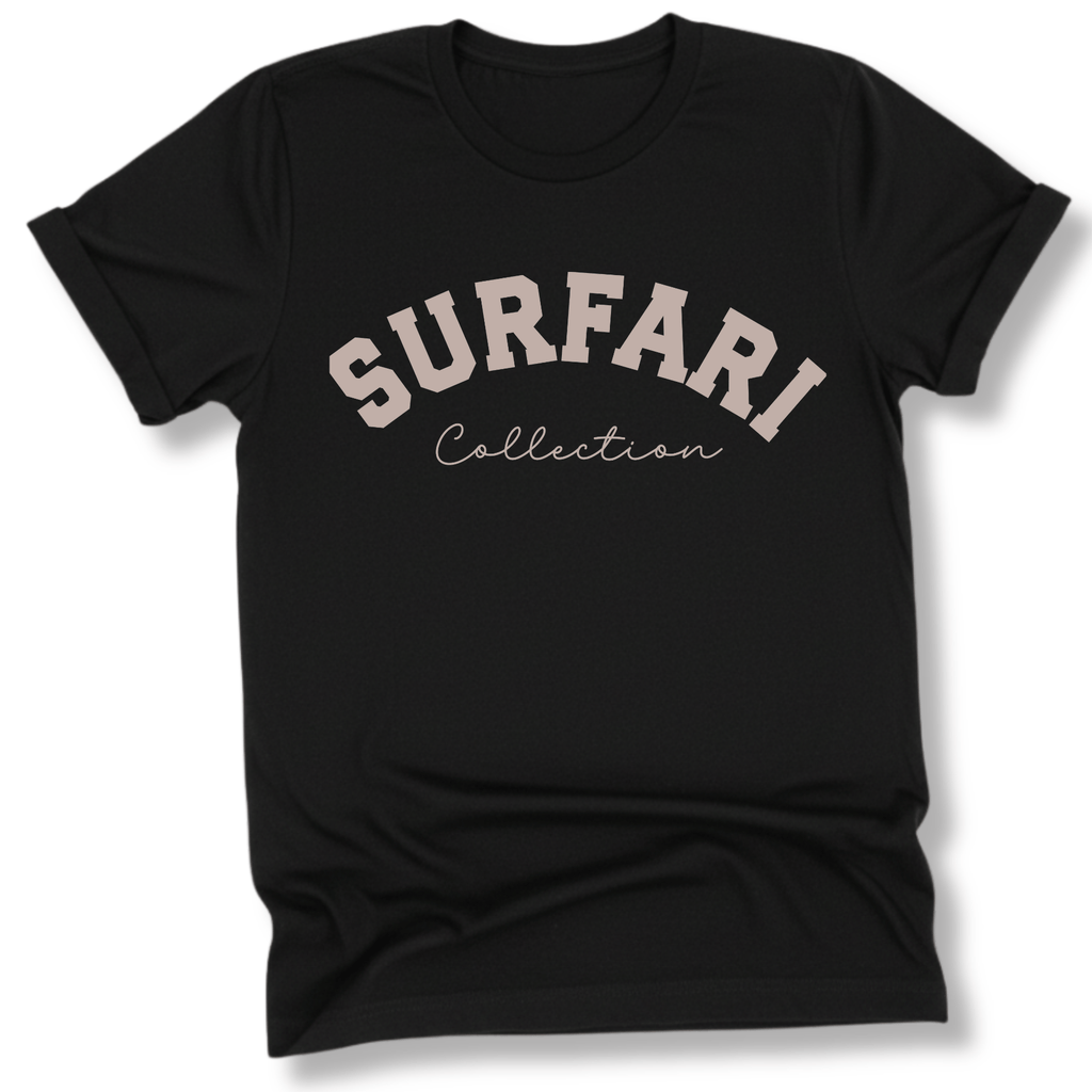 Printify T-Shirt Black / S Surfari Collection