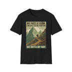 Printify T-Shirt Black / S Trump Hikes - Faster Than you