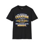 Printify T-Shirt Black / S Trump Hikes - Hiking Champion