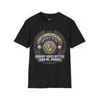 Printify T-Shirt Black / S Trump Hikes - Undisputed Champion of the Trail