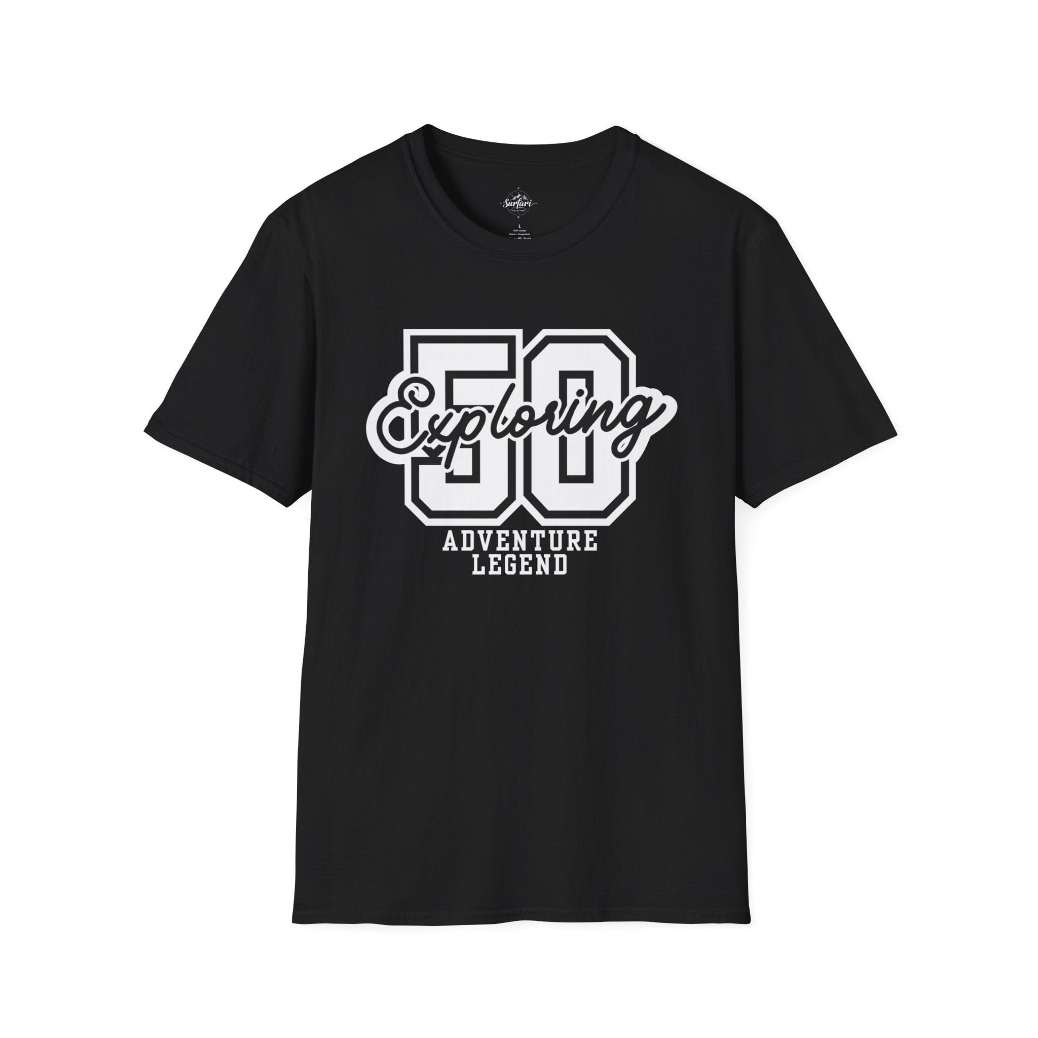 Printify T-Shirt Black / XS 50 Yrs of Adventure