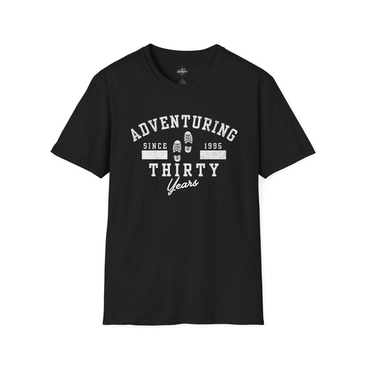 Printify T-Shirt Black / XS Adventuring Since '95