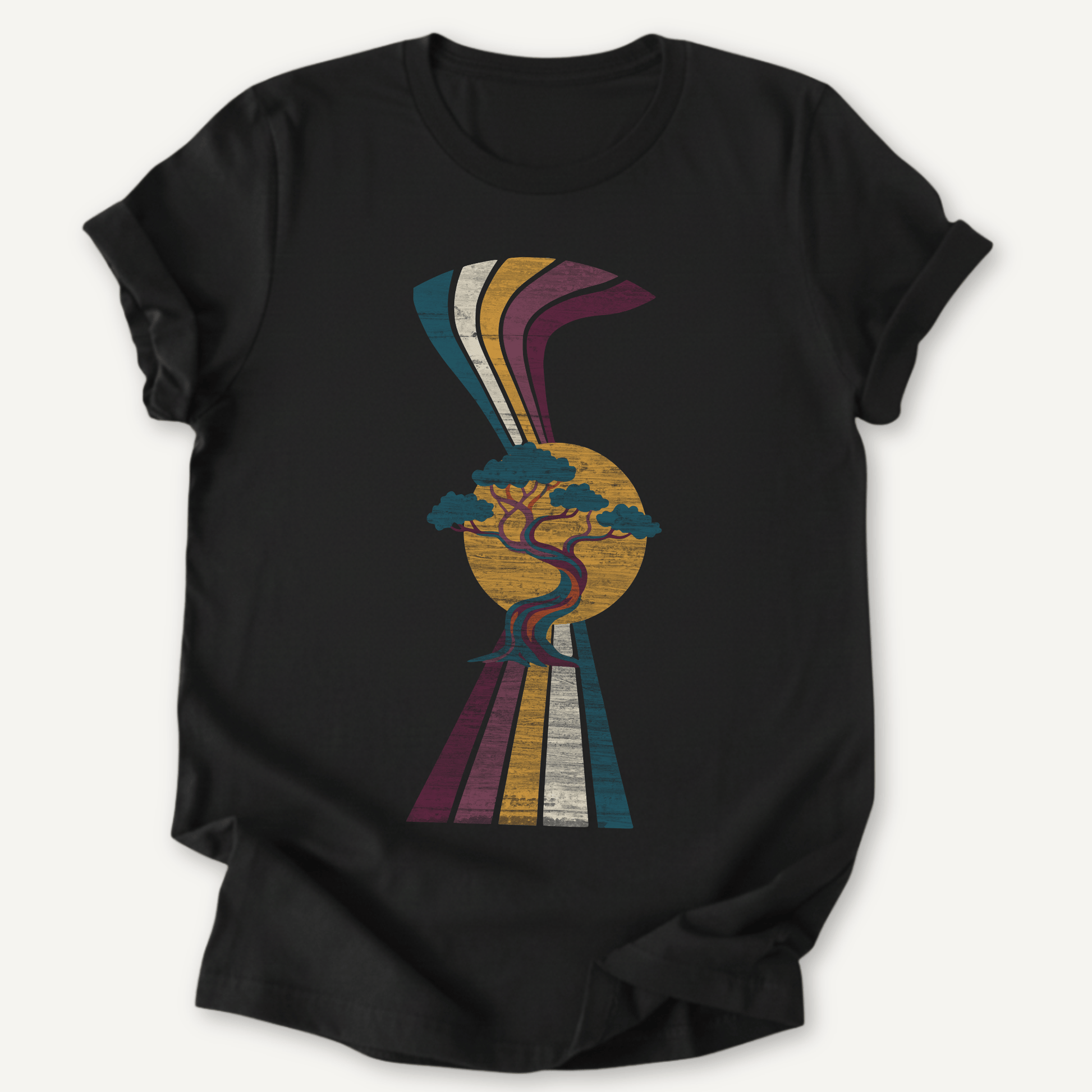 Printify T-Shirt Black / XS Ancient Juniper