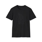 Printify T-Shirt Black / XS Bear silhouette with text T-Shirt